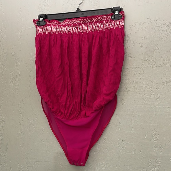 NWT Intimately Free People Tubes On Raspberry Bodysuit - Picture 5 of 12